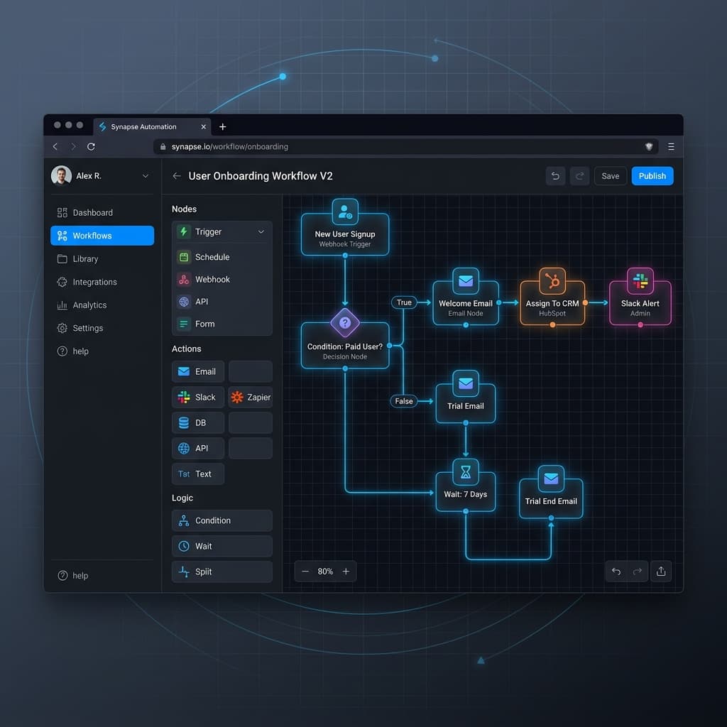 Automation Workflow Builder